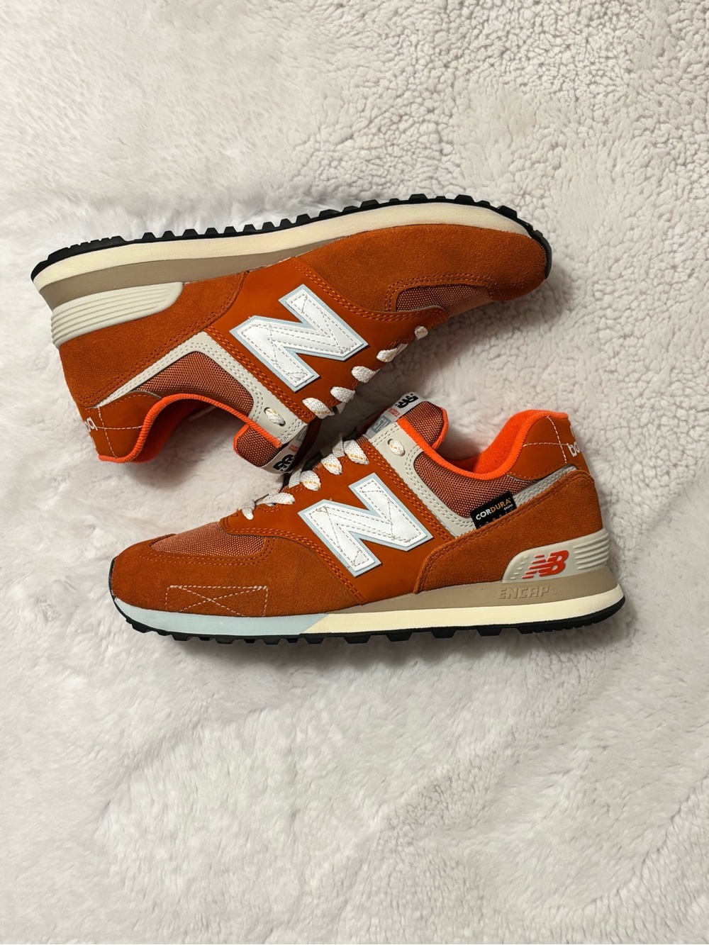 🔥 Excellent Condition! New Balance 574v2 Cordura "Rust Morning Fog" 🔥